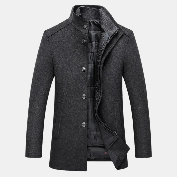 Årgang Stil Trenchcoat Til Mænd