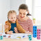Montessori-Inspireret Trælegetøj Til Lære Engelsk Stavning