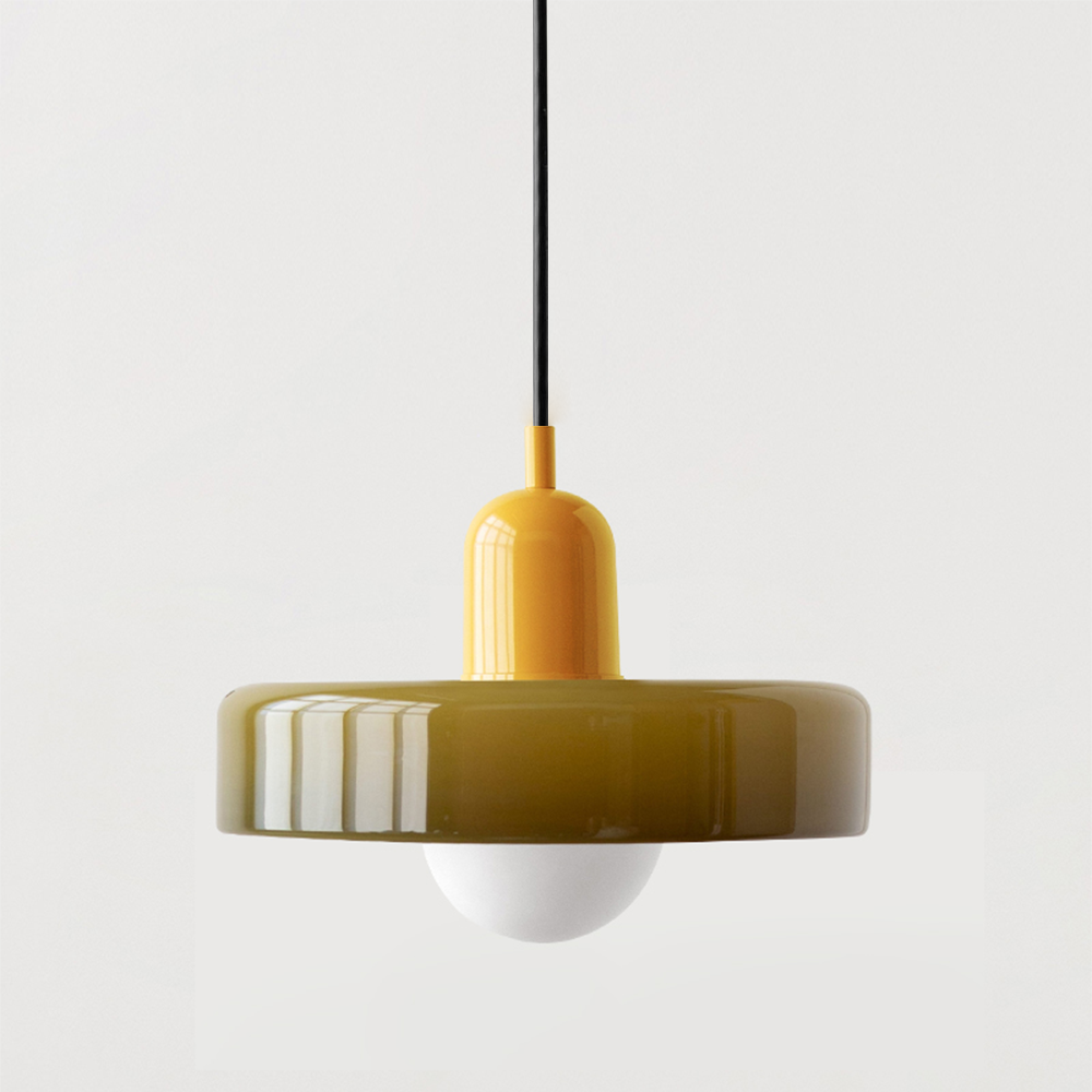 Miklon | Farverig Bauhaus-Stil Pendel Lys