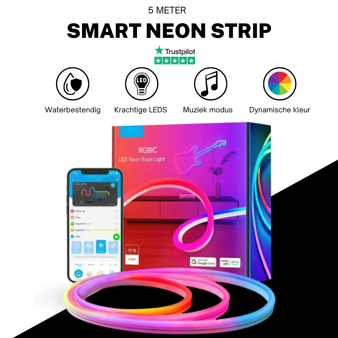App-Styret RGB-Belysning til Hjemmet og Humør Stemning