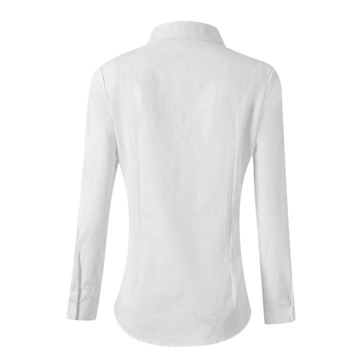 Elowen | Damebluse med Ryggen Lynlås