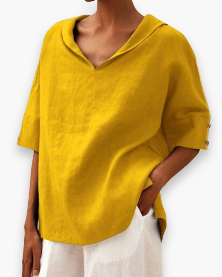 Nerisse | Dame Elegante Luftig Bluse