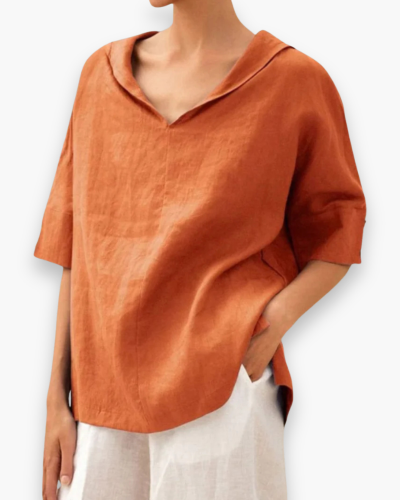 Nerisse | Dame Elegante Luftig Bluse