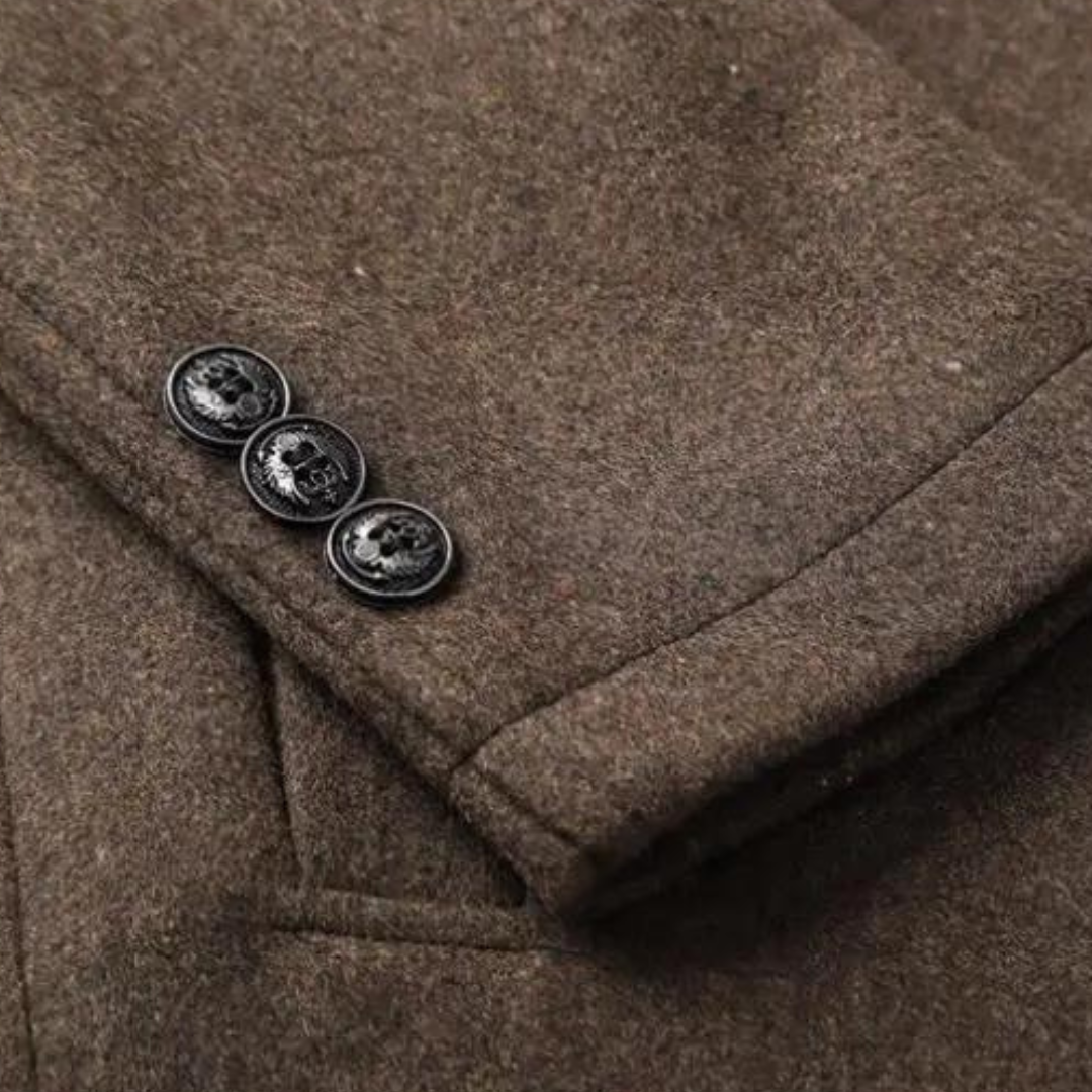 Årgang Stil Trenchcoat Til Mænd