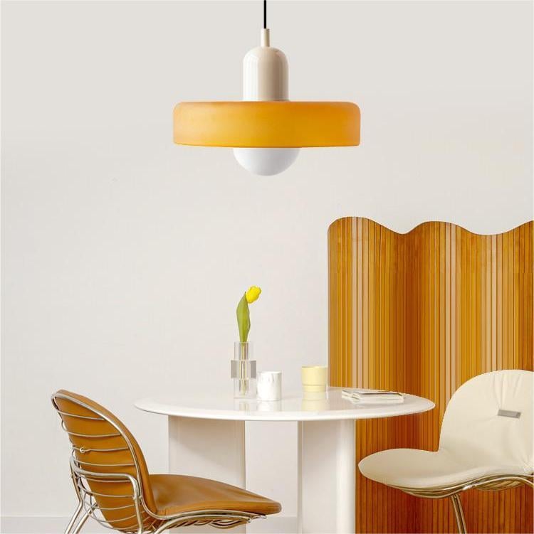 Miklon | Farverig Bauhaus-Stil Pendel Lys