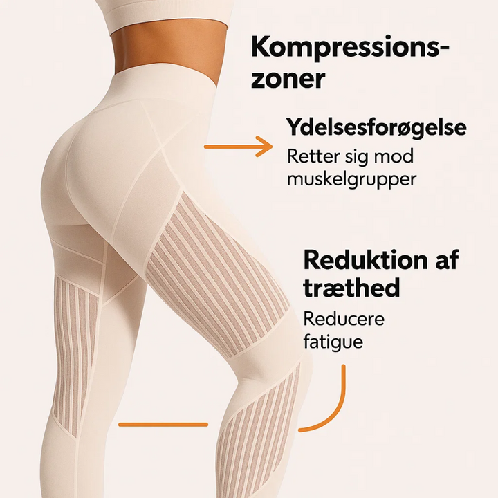 Kompressionsleggings til Kvinder | Anti-Cellulite