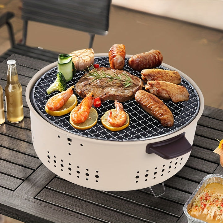 Troy | Bærbar og Kompakt Elektrisk Grill