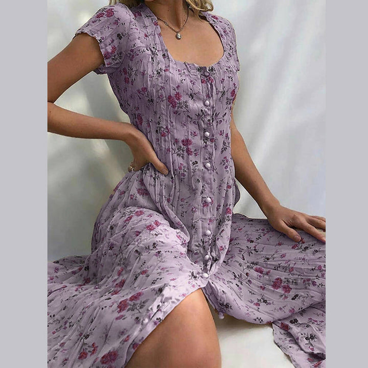 Elvira | Blomstret Sommerkjole
