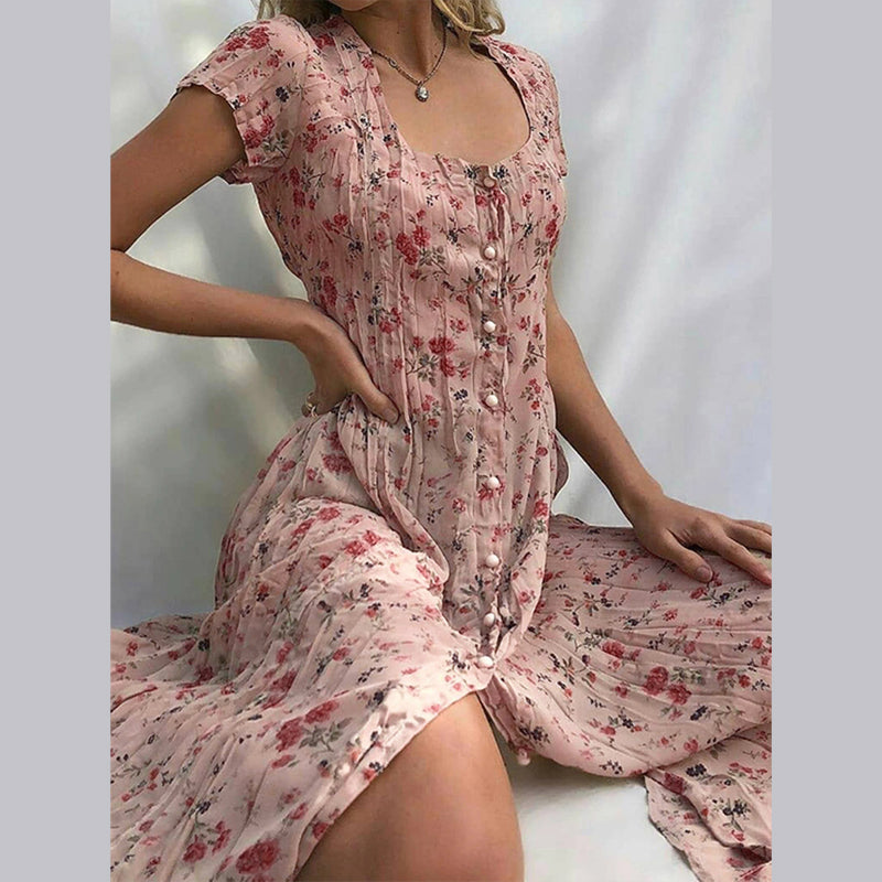 Elvira | Blomstret Sommerkjole