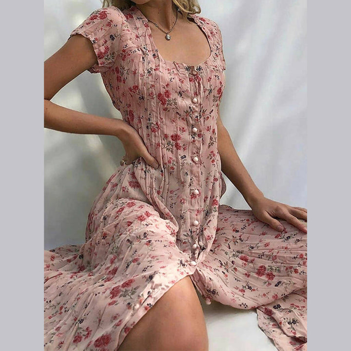 Elvira | Blomstret Sommerkjole