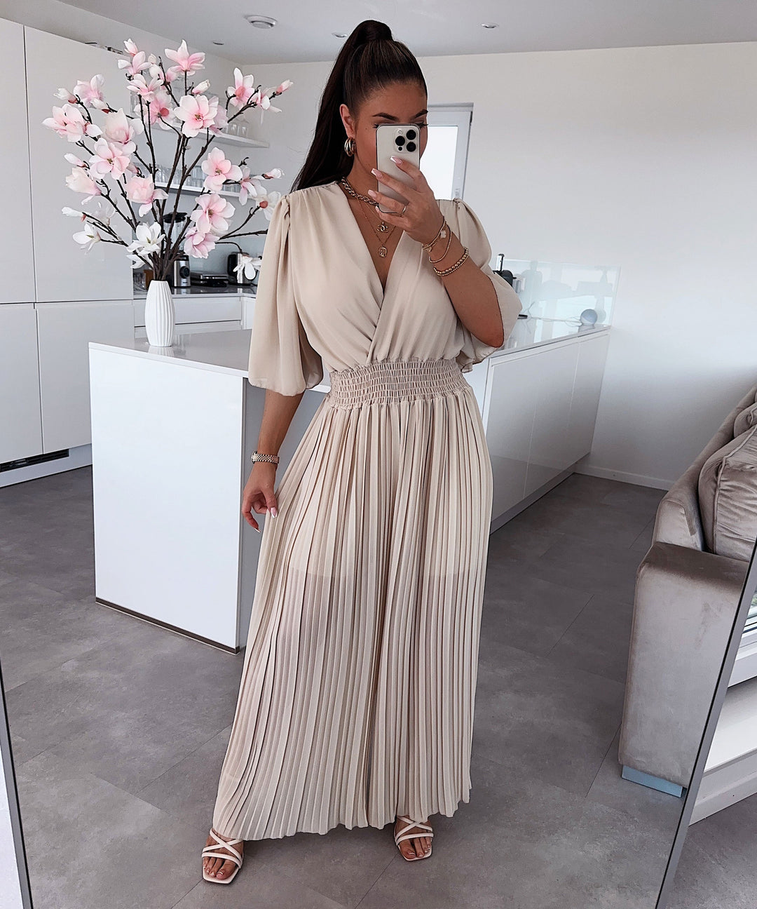 Stariel | Elegante Et-Styks Outfittet Til kvinder i Beige