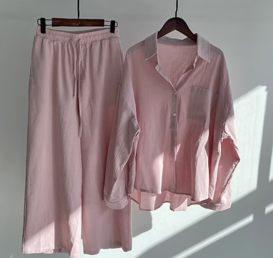 Xanthe | Letvægt Afslappet Todelt outfit til Varmt Vejr