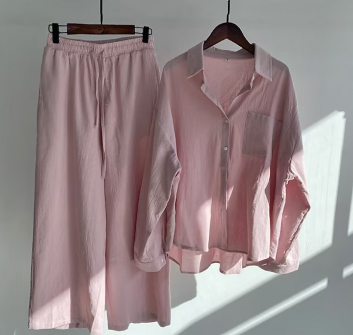Xanthe | Letvægt Afslappet Todelt outfit til Varmt Vejr