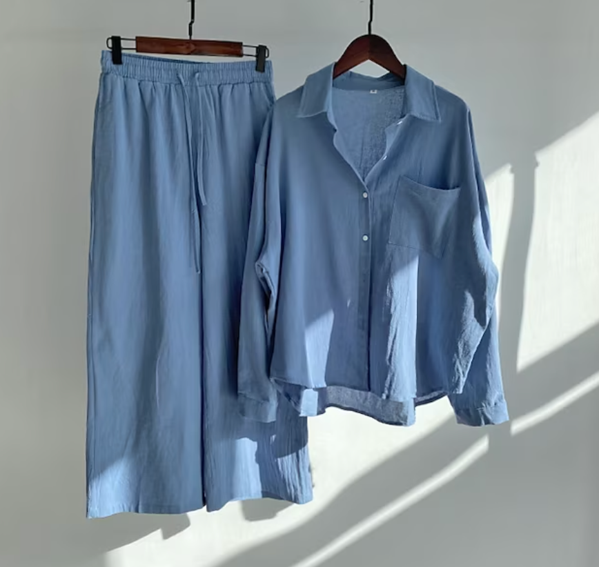 Xanthe | Letvægt Afslappet Todelt outfit til Varmt Vejr