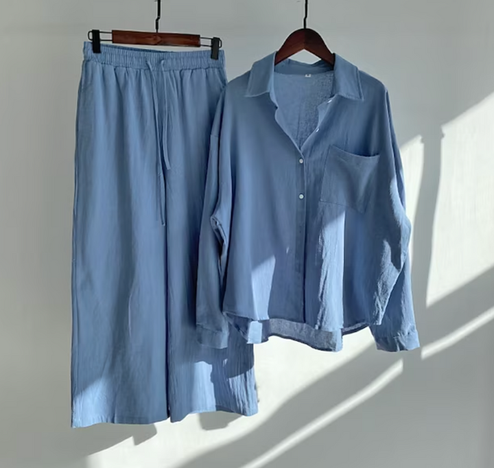 Xanthe | Letvægt Afslappet Todelt outfit til Varmt Vejr