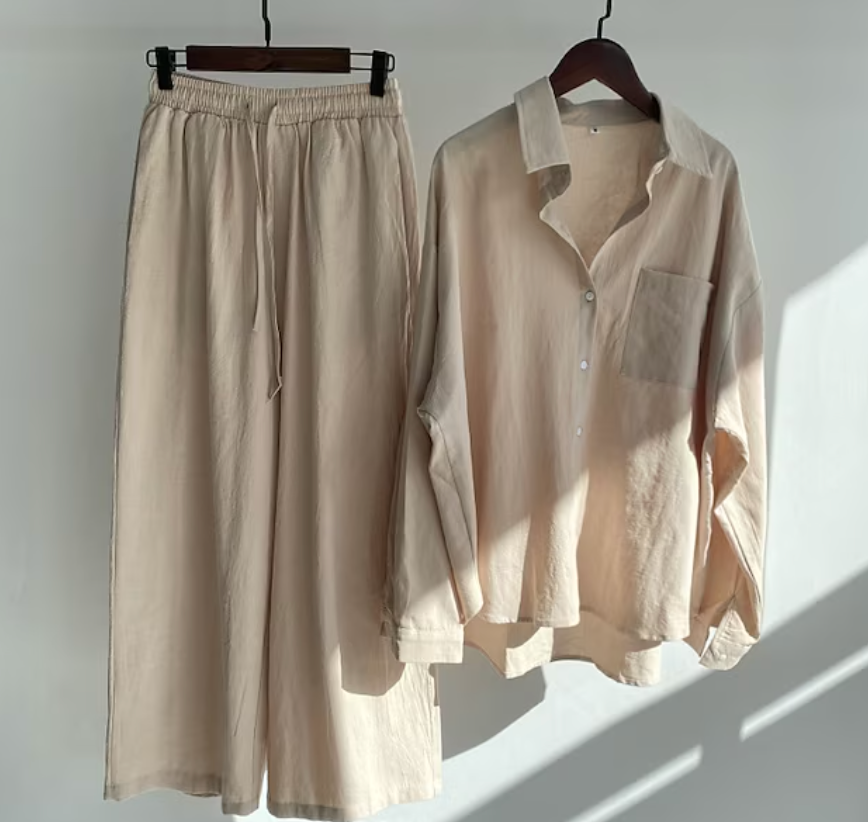 Xanthe | Letvægt Afslappet Todelt outfit til Varmt Vejr