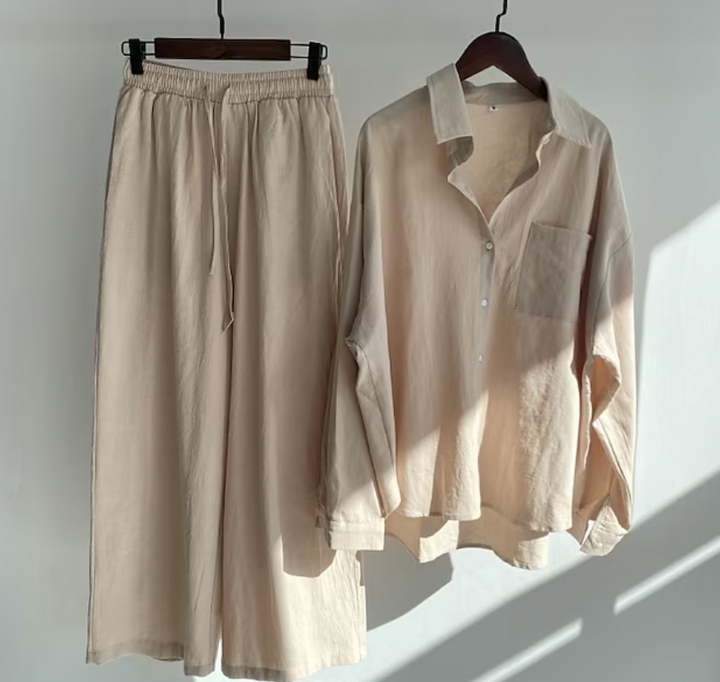 Xanthe | Letvægt Afslappet Todelt outfit til Varmt Vejr