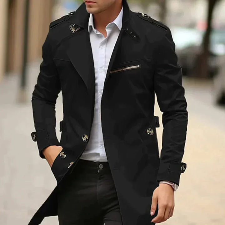 Herre Trenchcoat | Forretning Afslappet Stil