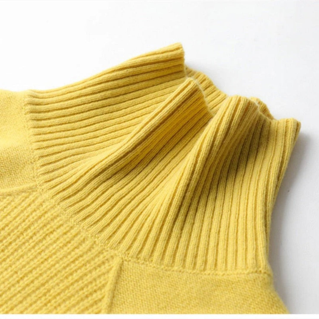 Elegante Dame Rullekravesweater | Varm og Hyggelig
