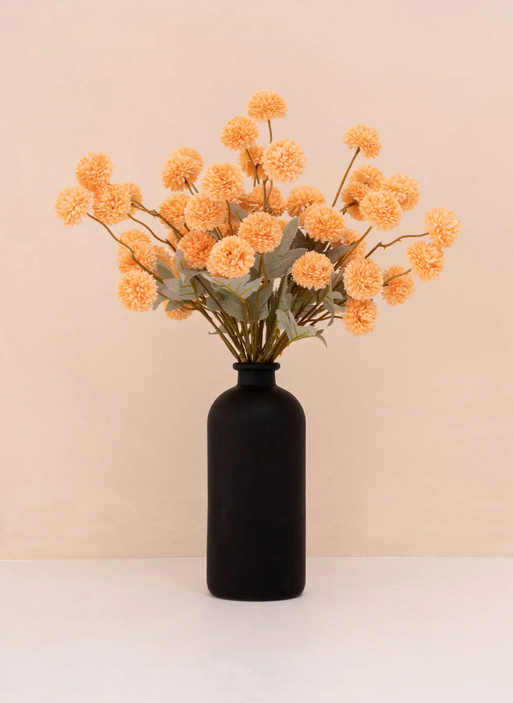 10-Stilke Silke Kiku Krysantemum Blomster