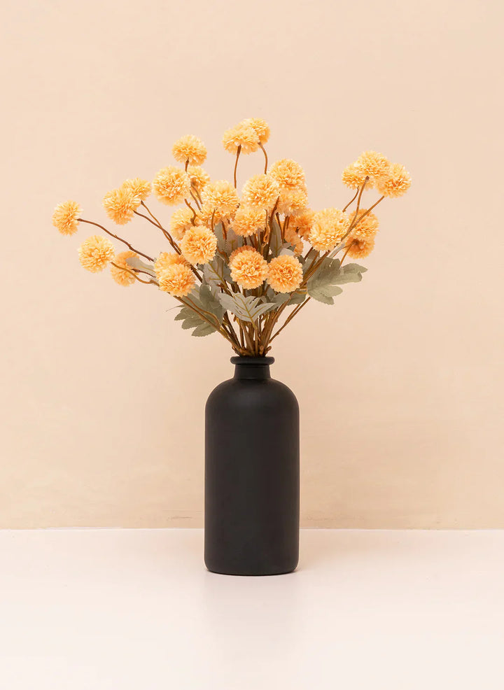 10-Stilke Silke Kiku Krysantemum Blomster