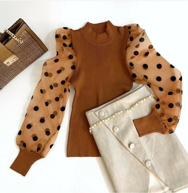 Rainelle | Dame Elegante Lang Ærme Bluse