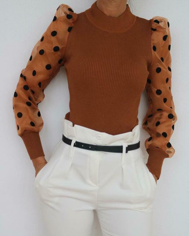 Rainelle | Dame Elegante Lang Ærme Bluse