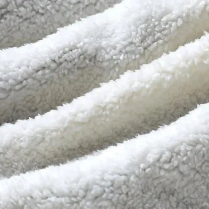 Fleece Cardigan med Sjalskrave | Herre Afslappet Pasform