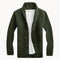 Fleece Cardigan med Sjalskrave | Herre Afslappet Pasform