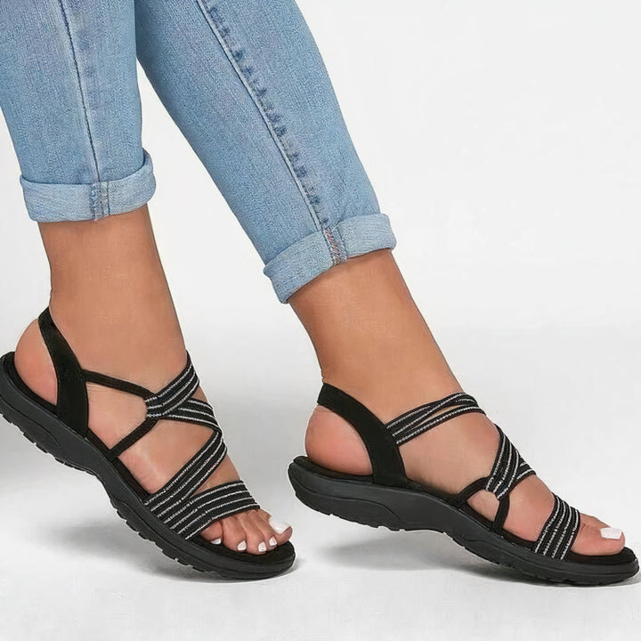 Niamh | Flade Strand Sandaler Til Kvinder