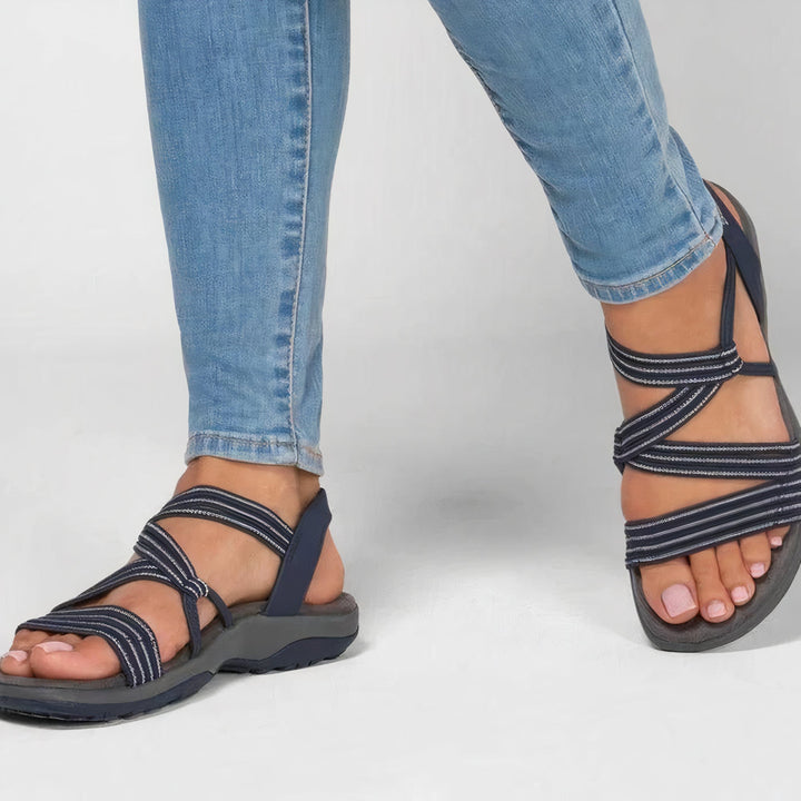 Niamh | Flade Strand Sandaler Til Kvinder