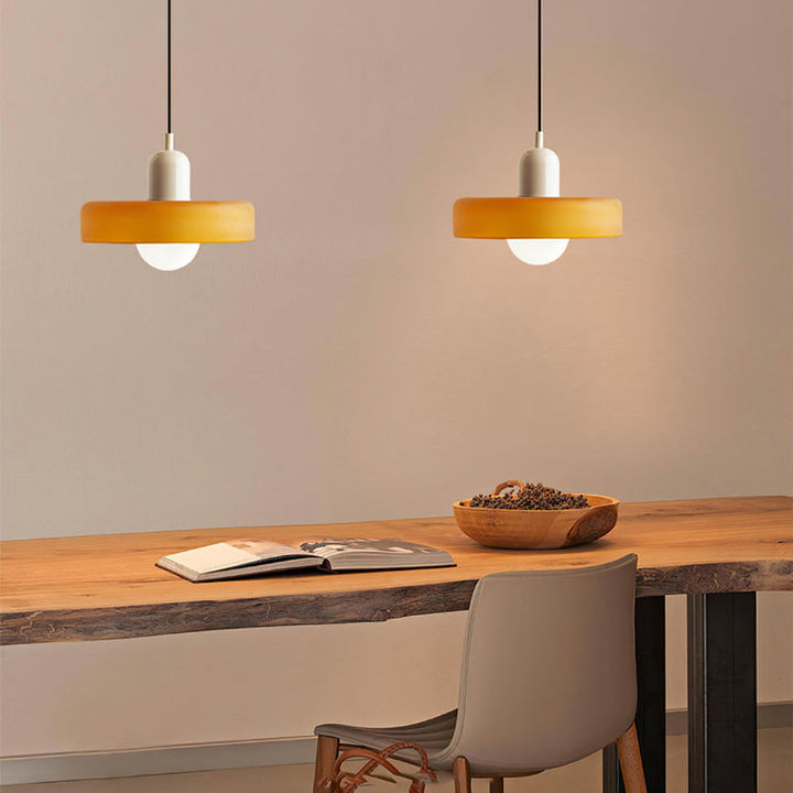 Miklon | Farverig Bauhaus-Stil Pendel Lys