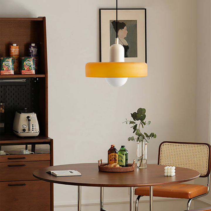 Miklon | Farverig Bauhaus-Stil Pendel Lys