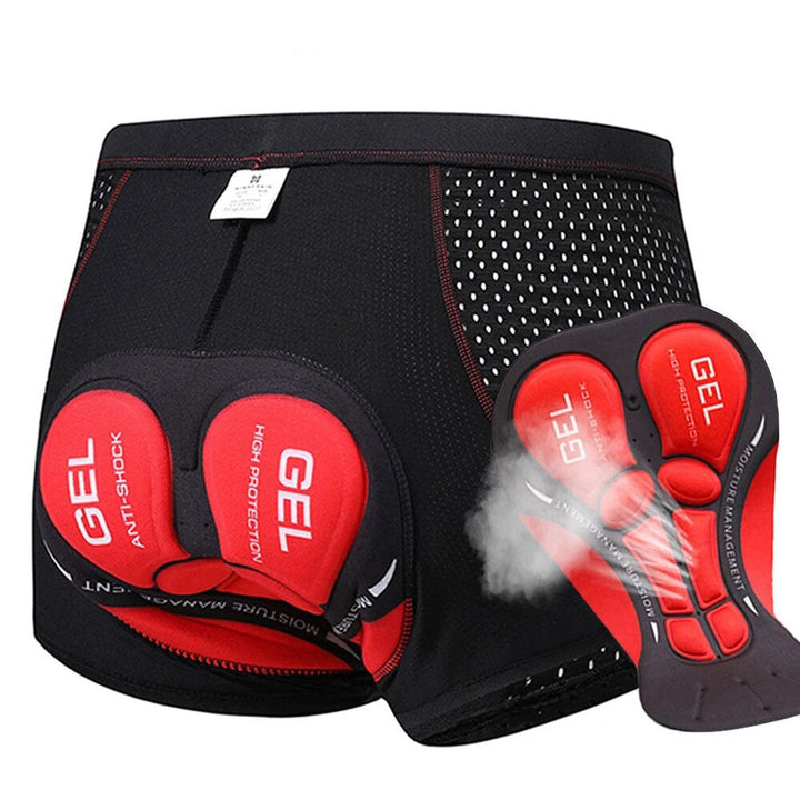Herre Åndbare Cykelshorts | 5D Gel Polstret Undertøj