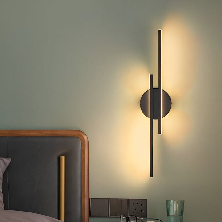 Minimalistisk Væglampe | Moderne LED-Sconce til Soveværelse og Stue
