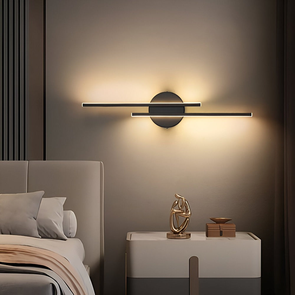 Minimalistisk Væglampe | Moderne LED-Sconce til Soveværelse og Stue