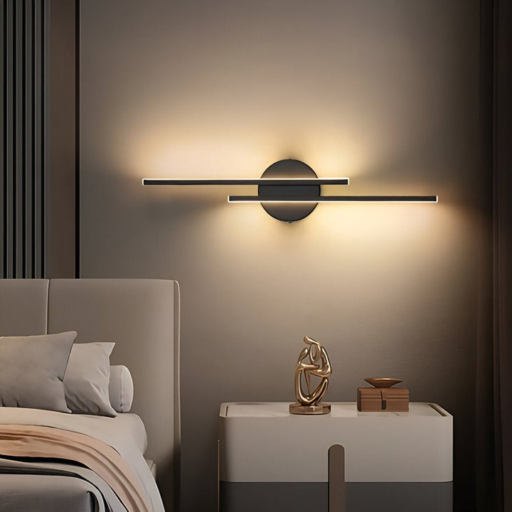 Minimalistisk Væglampe | Moderne LED-Sconce til Soveværelse og Stue