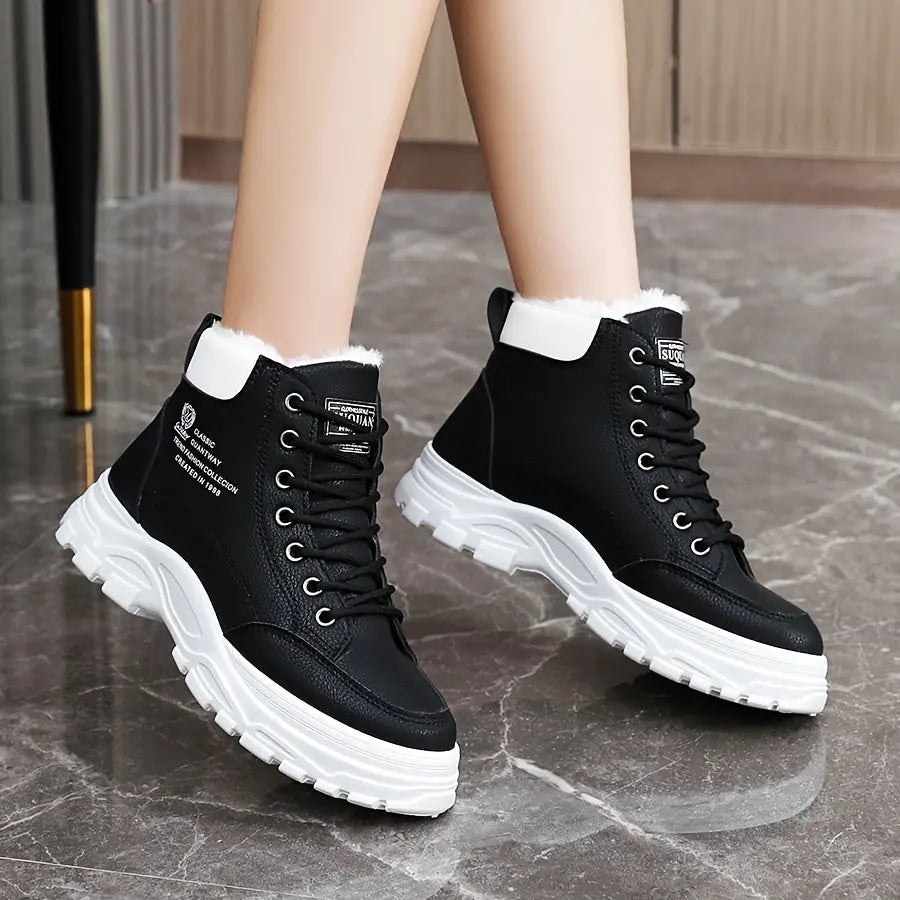 Dame Isolerede Vinterstøvler | Stilfulde Varme Snestøvler