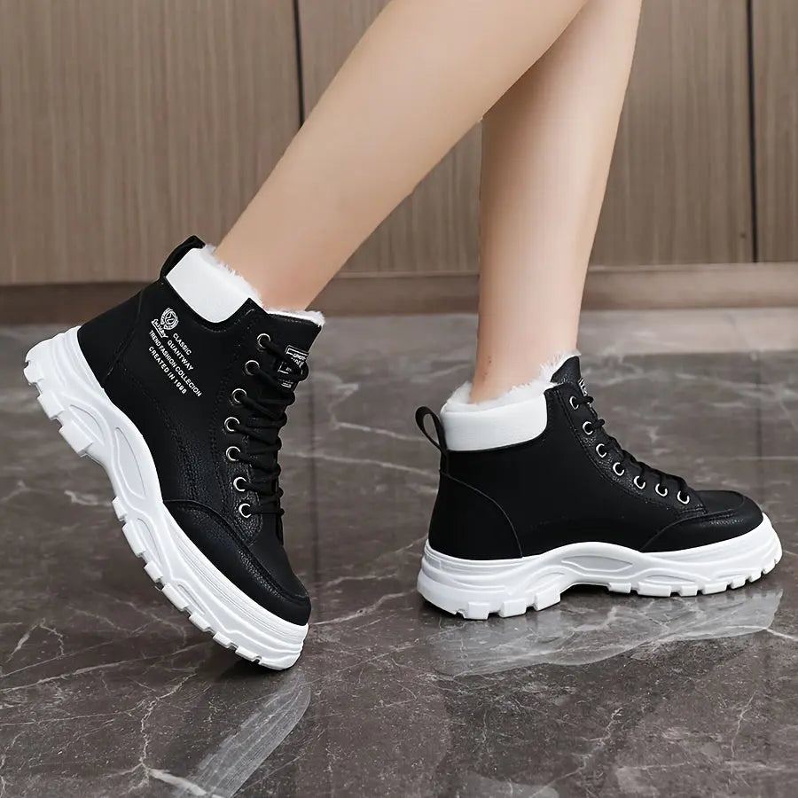 Dame Isolerede Vinterstøvler | Stilfulde Varme Snestøvler