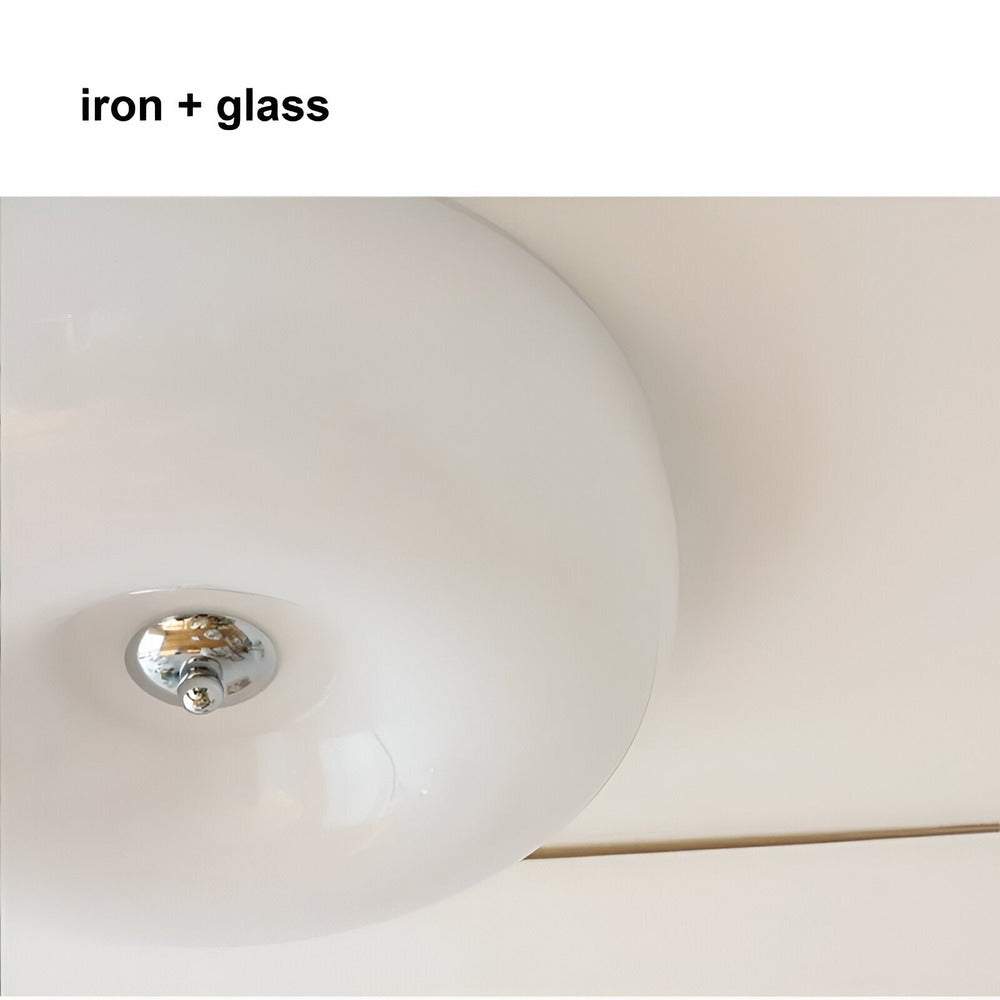 Donut Loftslys | Moderne Skandinavisk Hvid Glas Pendellampe