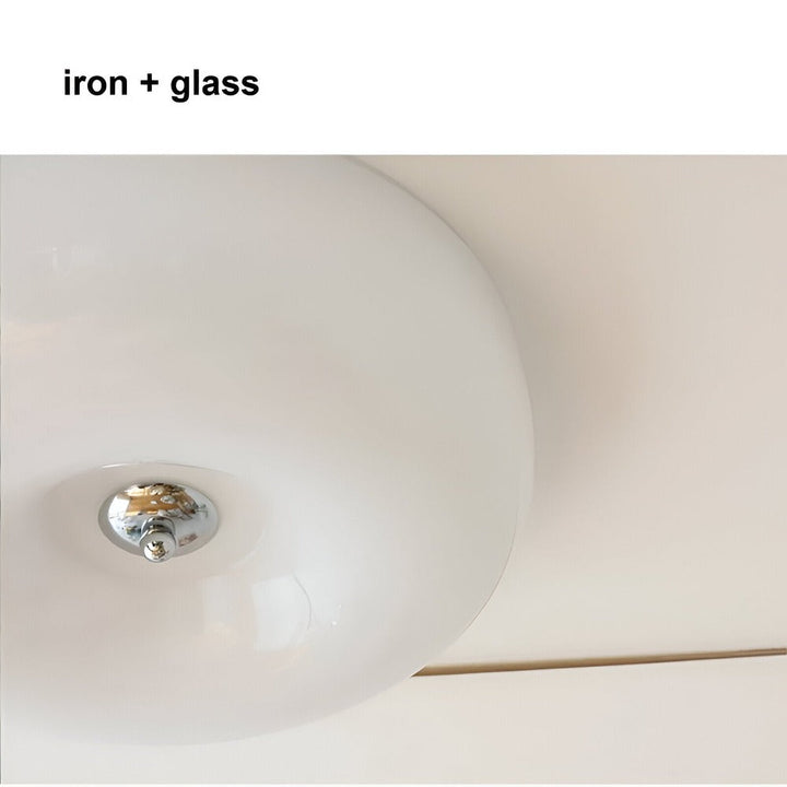 Donut Loftslys | Moderne Skandinavisk Hvid Glas Pendellampe