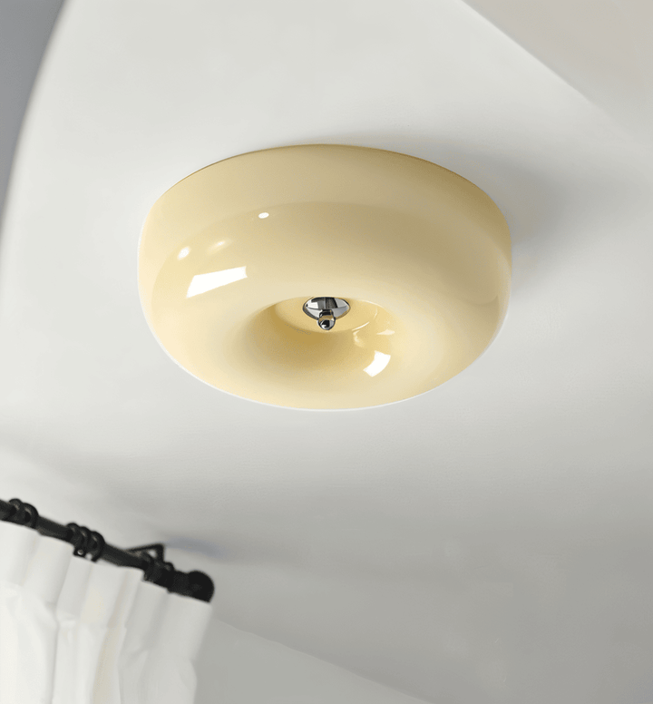 Donut Loftslys | Moderne Skandinavisk Hvid Glas Pendellampe