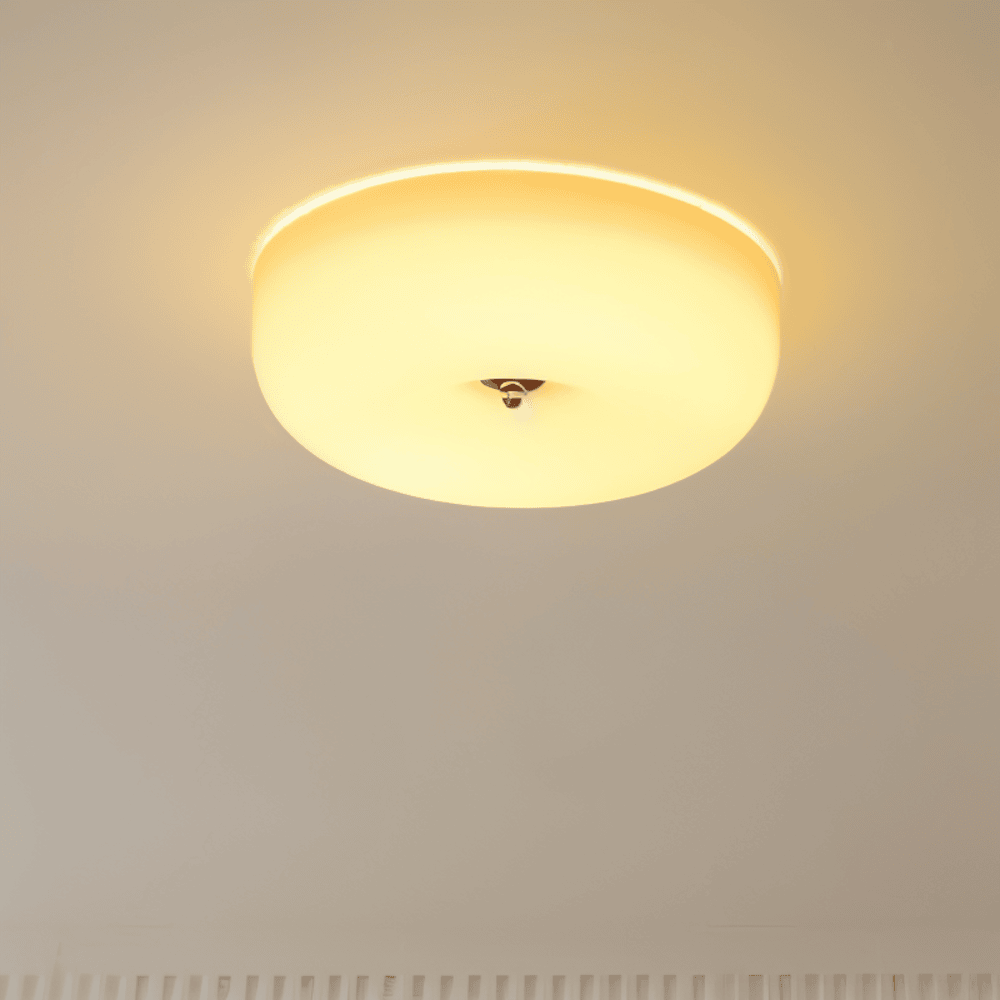 Donut Loftslys | Moderne Skandinavisk Hvid Glas Pendellampe