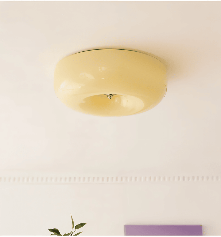 Donut Loftslys | Moderne Skandinavisk Hvid Glas Pendellampe