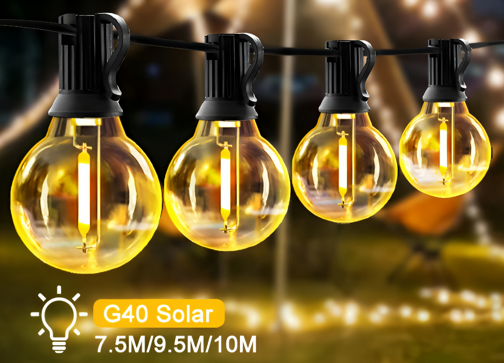G40 Globe LED Udendørs Lyskæder