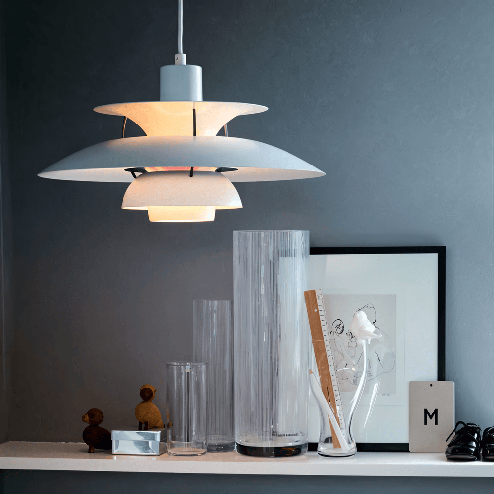 Klassisk og Moderne Metal Loftlampe til Stue Eller Køkken