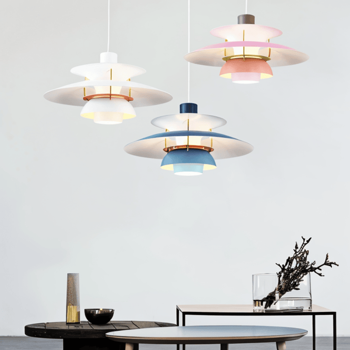 Klassisk og Moderne Metal Loftlampe til Stue Eller Køkken