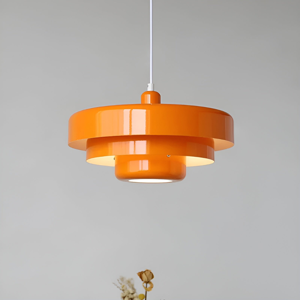 Appelsin Retro Loftlampe