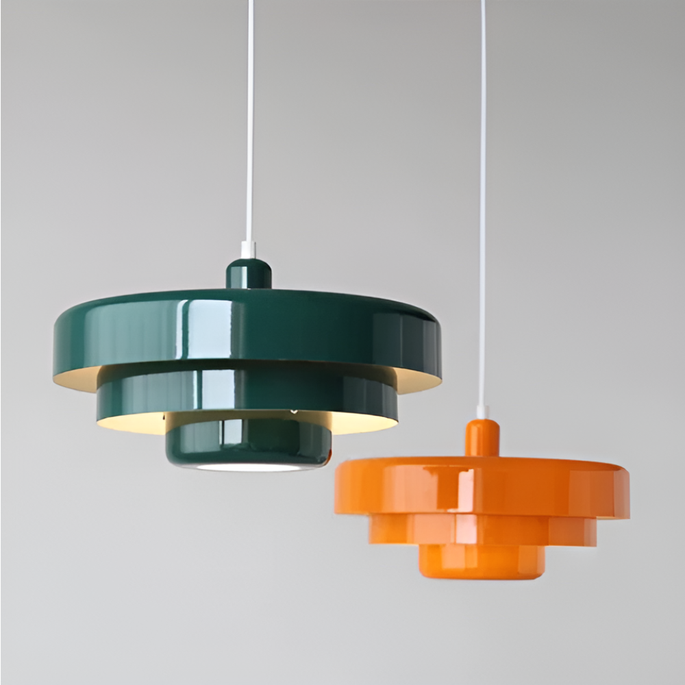 Appelsin Retro Loftlampe