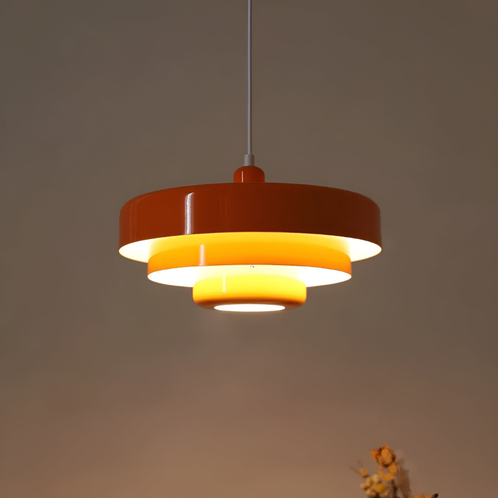 Appelsin Retro Loftlampe
